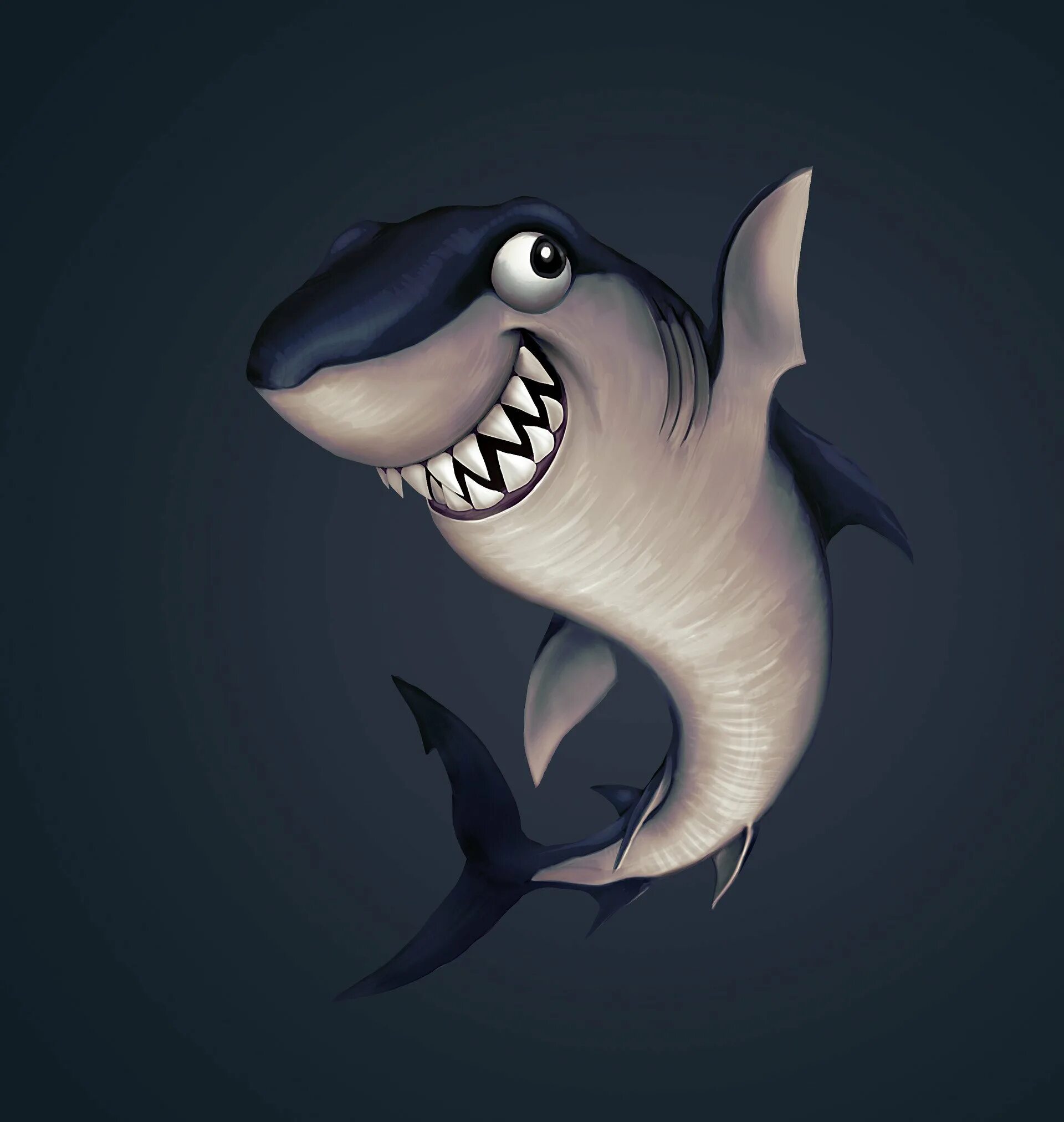 Милые акулы. Малыш акула добрый. Мультяшные акулы. Большая белая акула. Добрая акула.