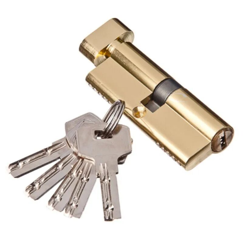 Механизм цилиндровый 70мм/ключ-ключ, avers ZM-70-G (35х35) золото. Личинка замка 40х40 Апекс. Цилиндр (личинка для замка) (100мм/45*55). Сердцевина замка 80мм.