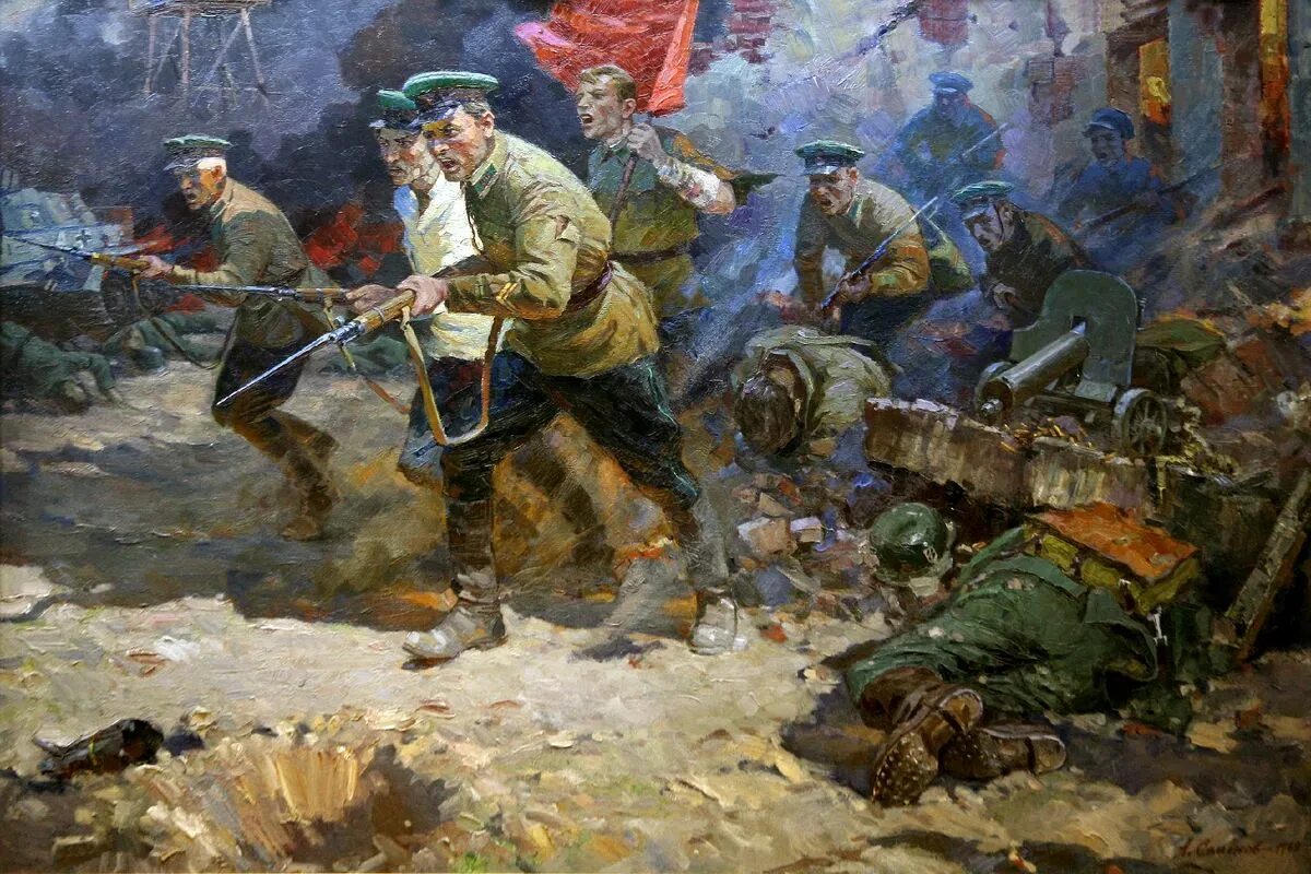 Последний бой первой мировой. Брестская крепость бои в 1941.