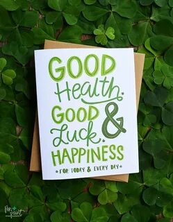 Good luck be happy