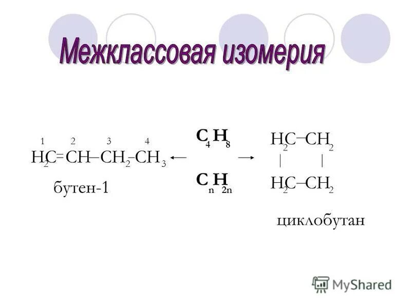 Бутан бутен 1 бутен 2 циклобутан