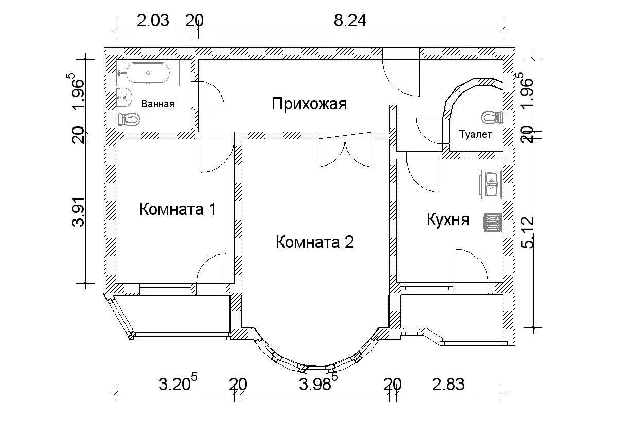 План квартиры комнаты. План квартиры чертеж 3-х комнатная. План квартиры с размерами чертеж. План схема двухкомнатной квартиры. Чертёж квартиры с размерами.