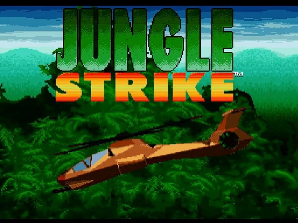 Игра на сеге вертолет. Игра Sega: Jungle Strike. Джангл страйк сега. Вертолет в джунглях игра. Jungle Strike Snes.