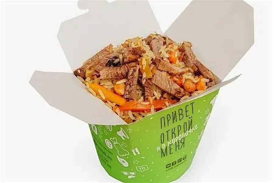 Плов комбо. Вок с рисом. Плов в коробочке. Wok тяхан. Плов в коробке.