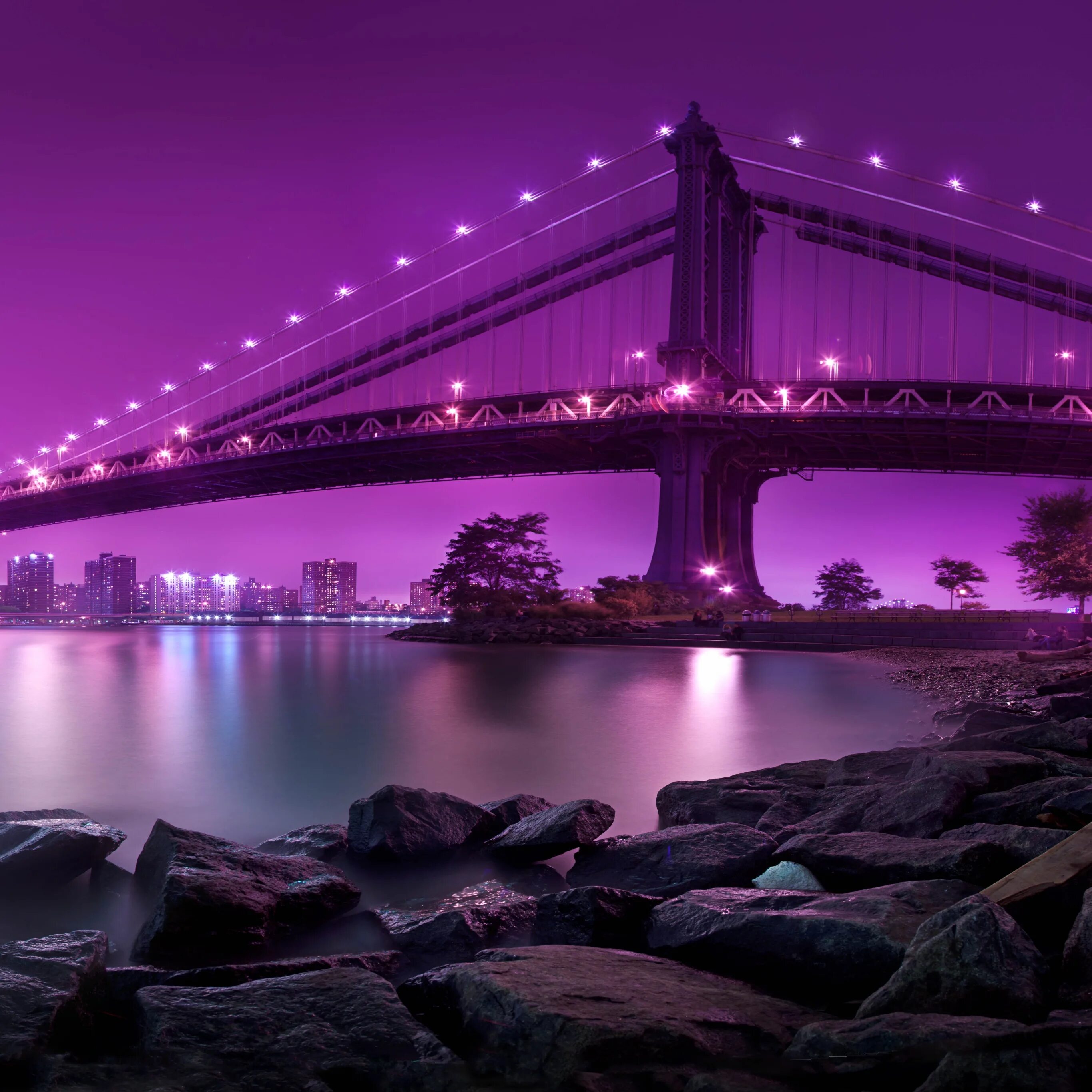 Как установить фон телефона. Манхэттенский мост. Фотообои красивые. Красивые обои. Красивый фон для рабочего стола.
