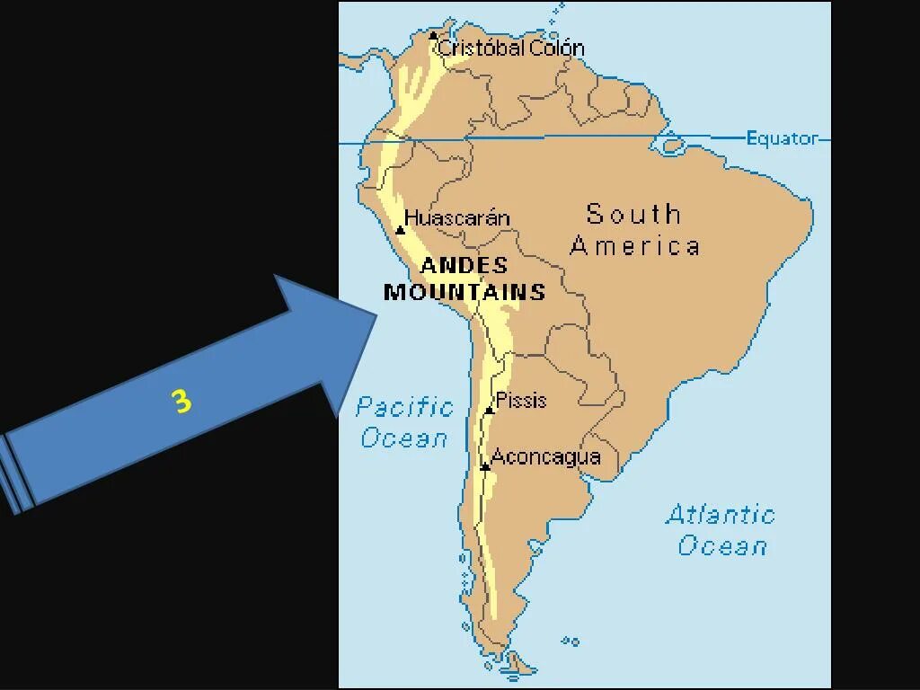 В какой стране расположены анды. Горы Анды на карте. Горы Анды на карте Южной Америки. Горы Анды на карте контурная карта. Горы Анды на физической карте Южной Америки.
