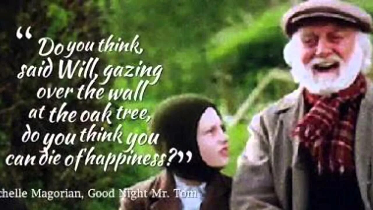 Mr tom. Goodnight, Mister Tom, 1998. Good Night Mr Tom. Мистер Найт Постер.