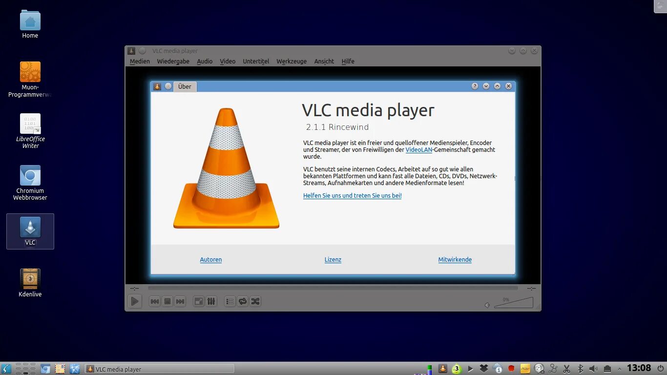 Видео плеере vlc