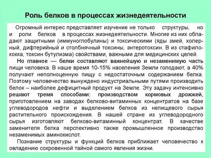 И ее роль в жизнедеятельности