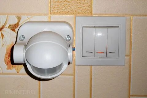 Экран датчика движения