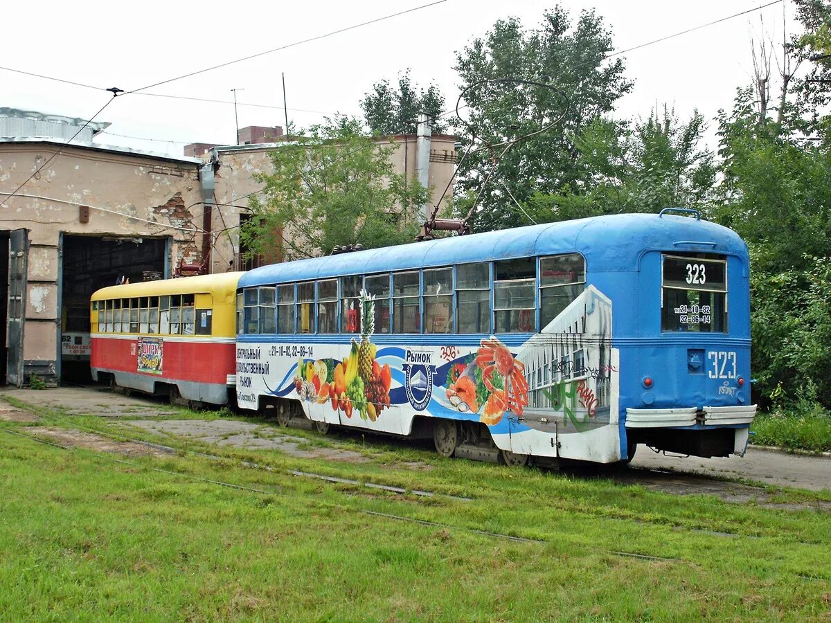 Трамвай Хабаровск РВЗ-6м2. РВЗ-6м2 Хабаровск. РВЗ-6 трамвай Хабаровск. РВЗ-6м.