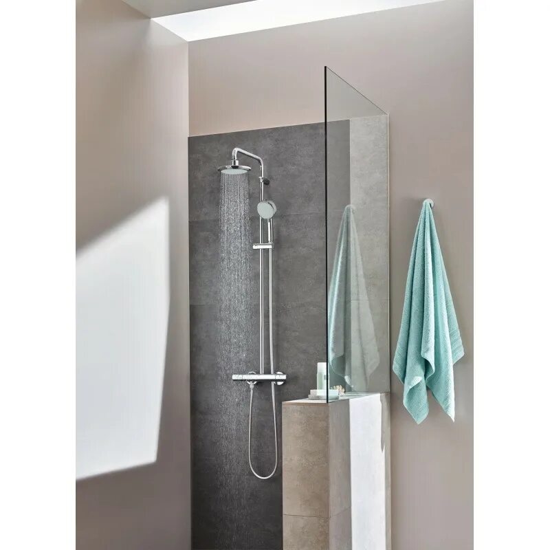 Grohe Euphoria XXL System 210 27964000. Душевая стойка Grohe Euphoria System 180 27296001. Душевая лейка Grohe Euphoria 27220000. Душевая стойка Grohe New Tempesta Cosmopolitan System.