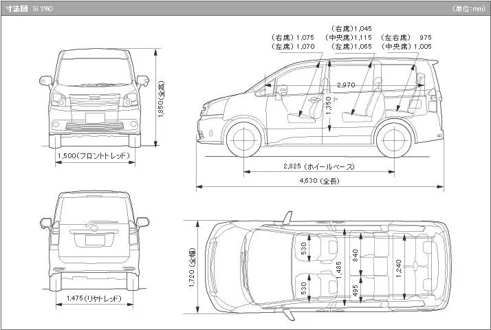 Размер honda stepwgn. Toyota Noah 2001 габариты. Тойота Ноах 2003 габариты. Toyota Noah 2009 габариты. Тойота Ноах 2014 габариты.