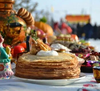 На масляной повеселились