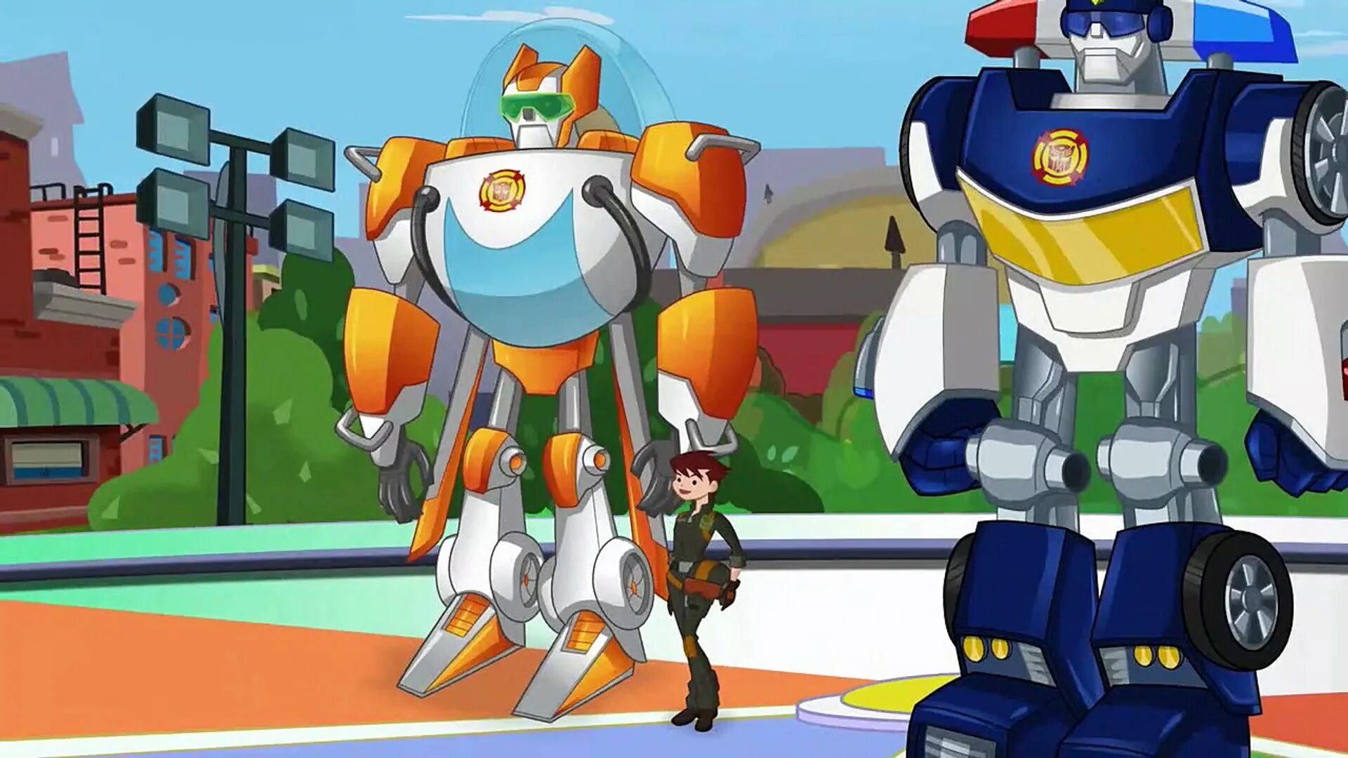 Transformers rescue bots