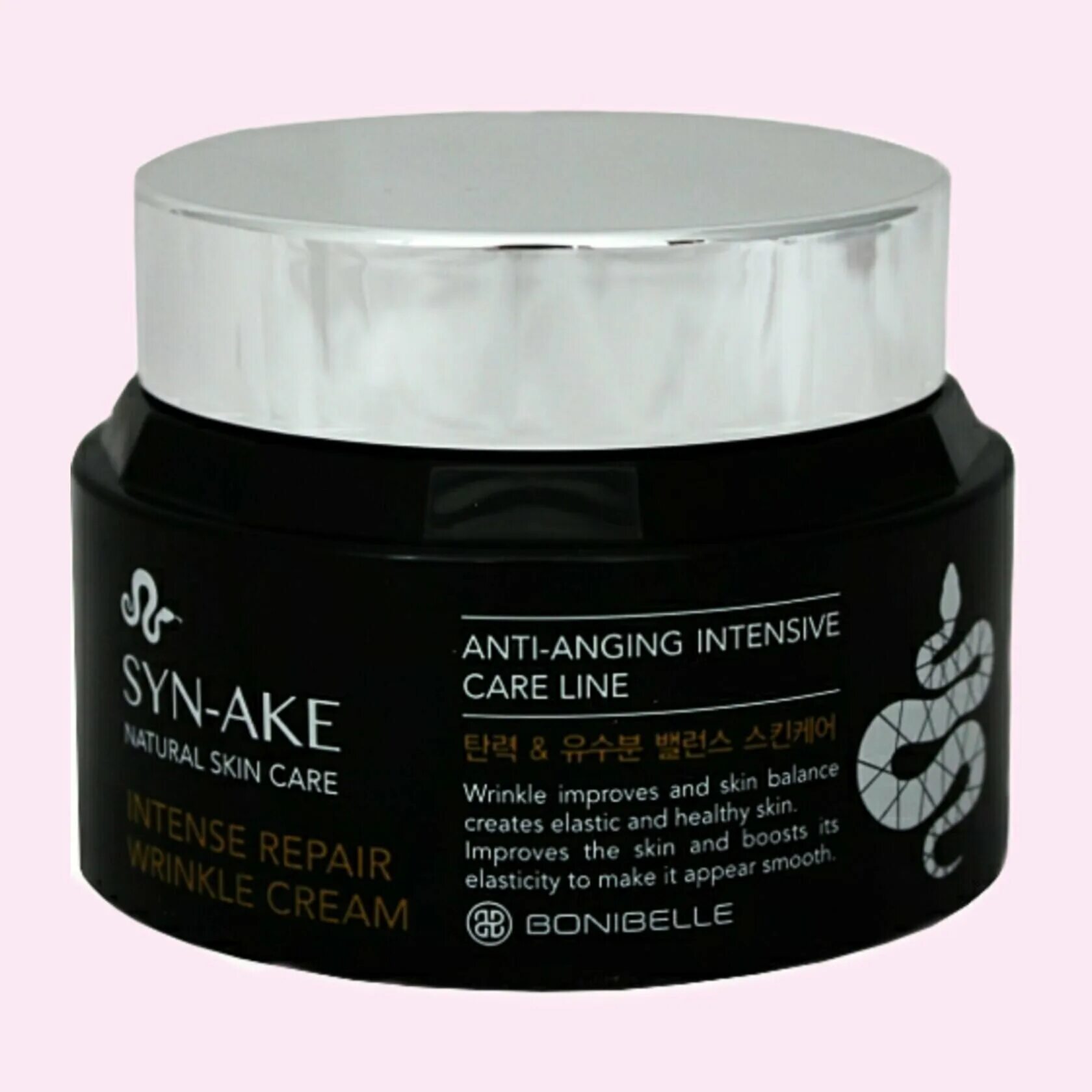 Syn-ake intense Repair Wrinkle Cream 80 мл. Крем Bonibelle syn-ake intense Repair Wrinkle Cream, 80мл. Enough Bonibelle syn-ake intense Repair Wrinkle Cream антивозрастной крем. [Bonibelle] крем для лица змеиный пептид syn-ake intense Repair Wrinkle Cream, 80 мл. Syn ake крем змеиным