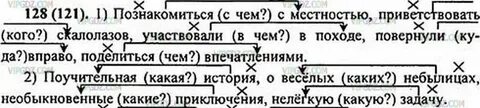 Русский язык 5 класс упражнение 128