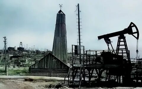 Первые нефтяные вышки
