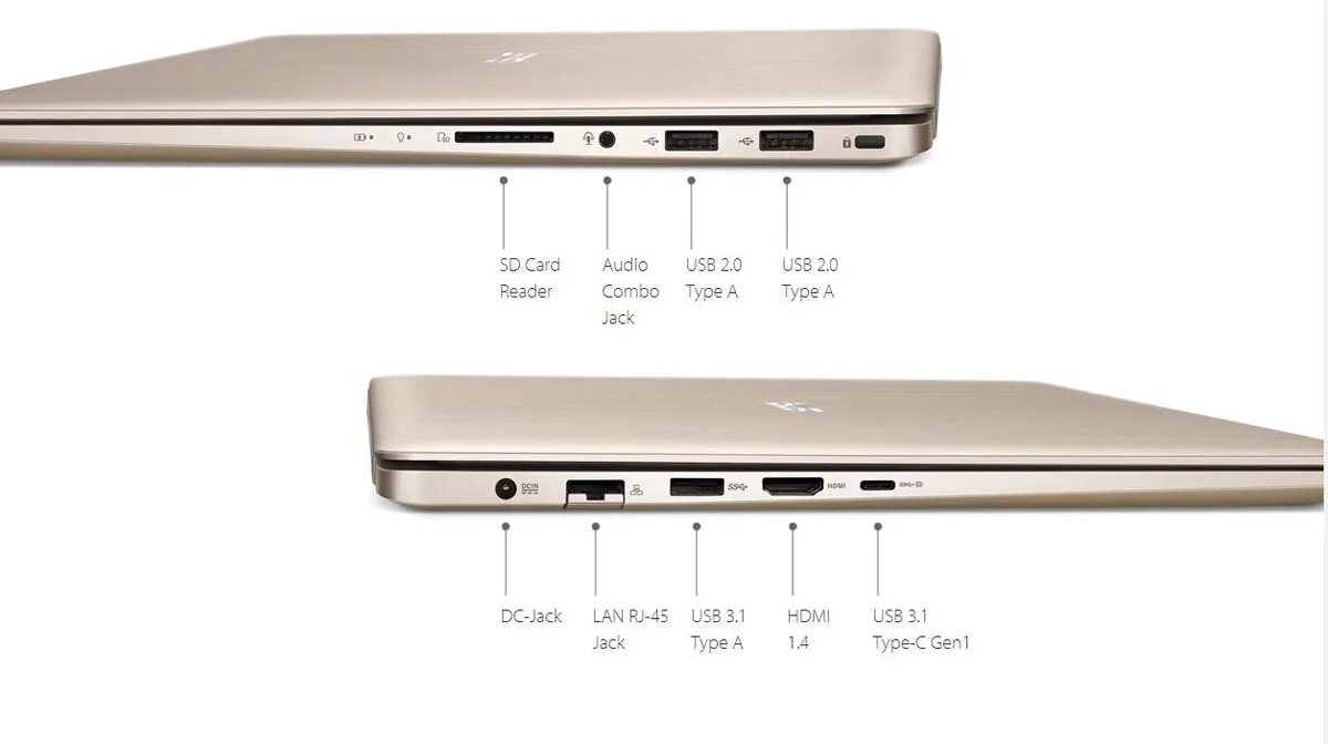 Asus usb c. ASUS VIVOBOOK USB 3.0. ASUS VIVOBOOK 17 разъем для SD. ASUS 542 3usb. Ноутбук асус Вивобук разъемы.