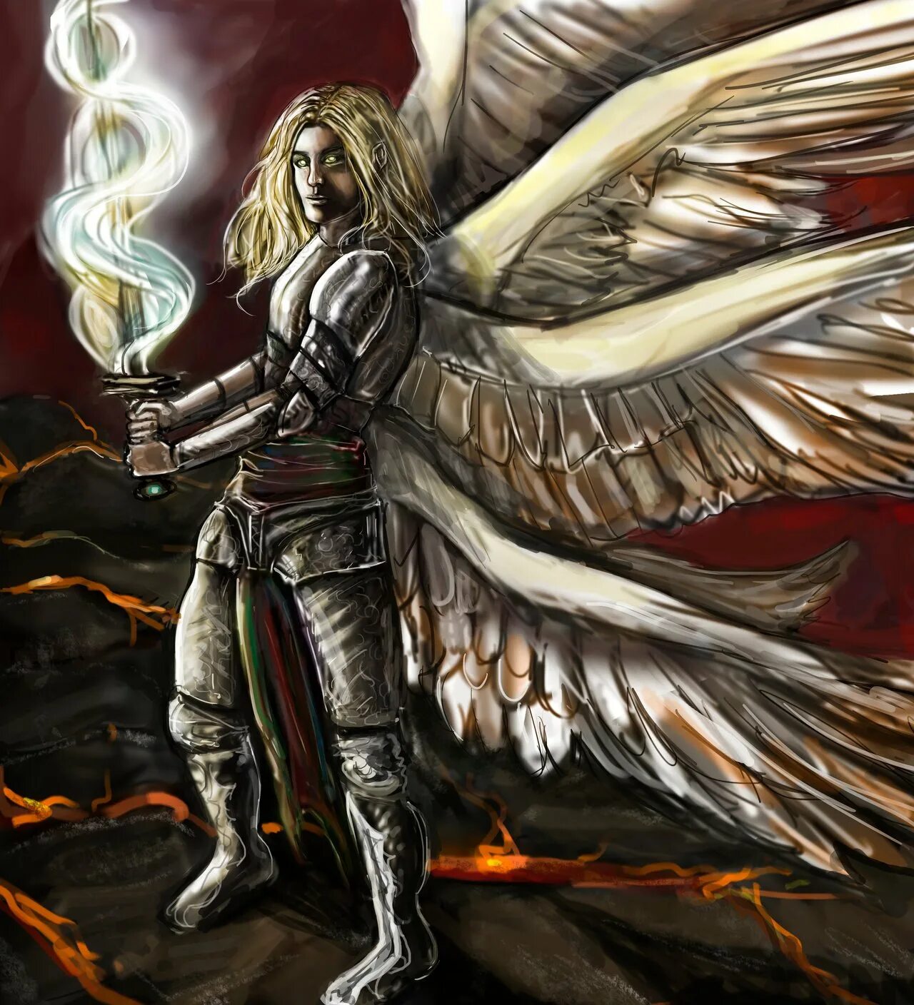 Архангел уриэль. Уриель. Архангел уриил картины. Уриил darksiders. Уриэль дарксайдерс.