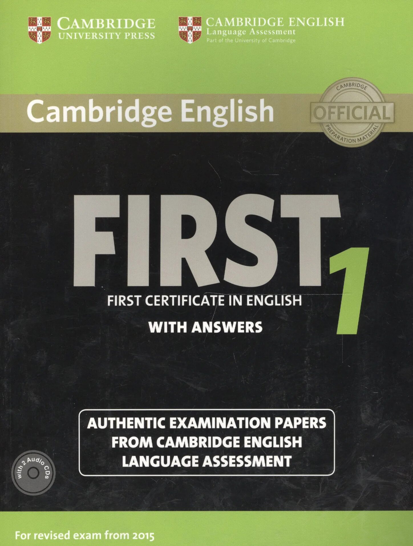 Cambridge 1 answers