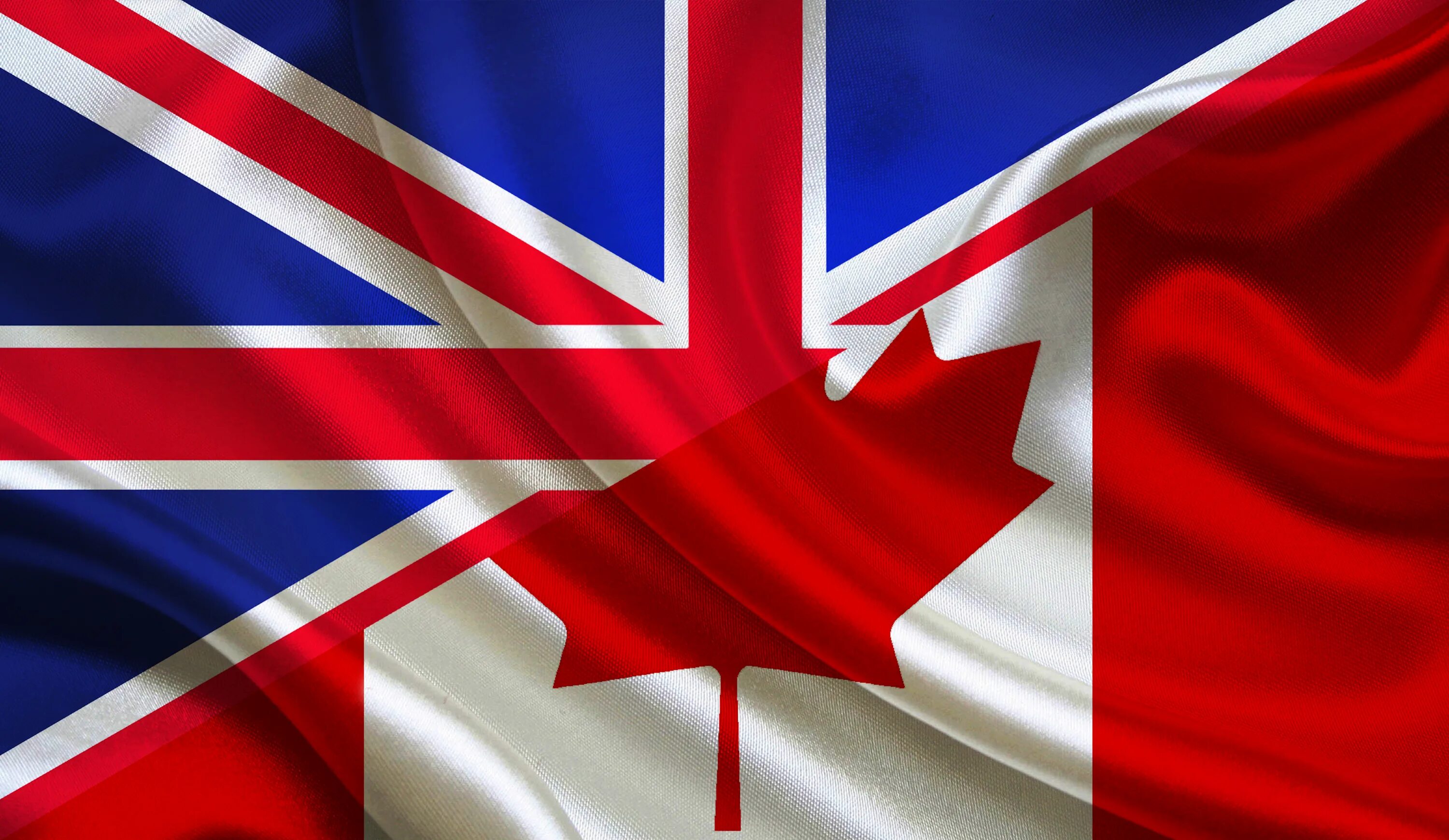 Uk ca. Флаг великобританской Канады. Флаг Великобритании. Канада и Англия. Канадская Британия.