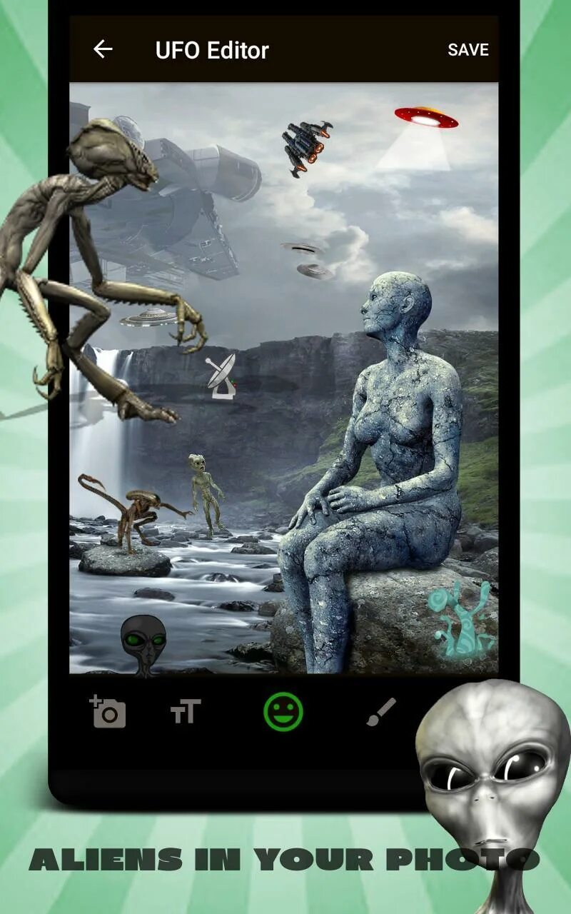 Android alien. Android alien
