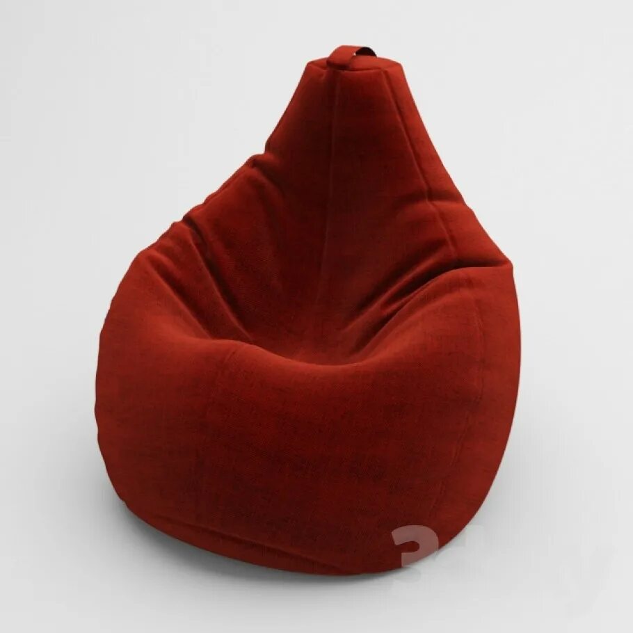 Как называется мешок. Кресло-мешок coolpouf груша 3д модель. модель на кресло мешке. кресло мешок терракотовый. пуф груша кожаный.