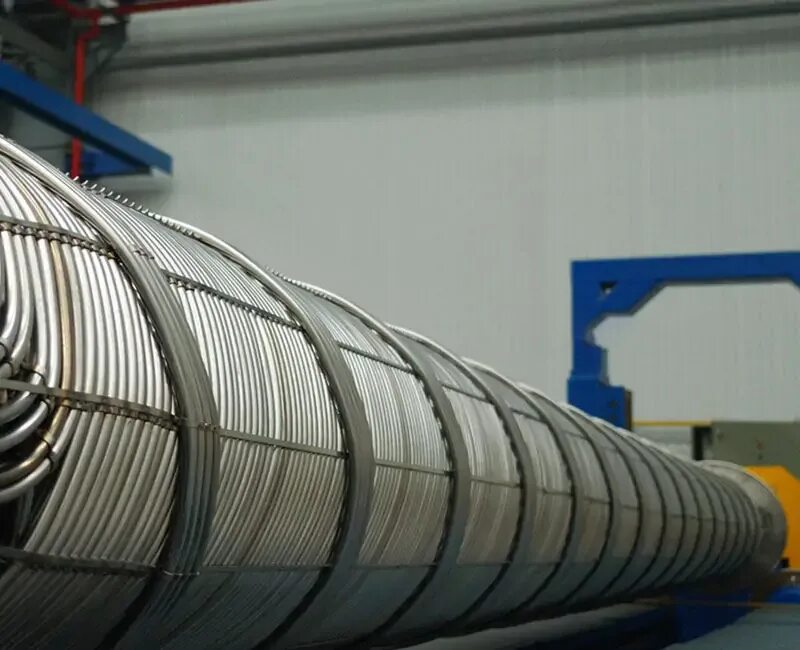 Winding heating. Сперальновитый теплообменник атомэнегомаш. Теплообменник из оребренных труб. Hairpin winding. Winding heating.