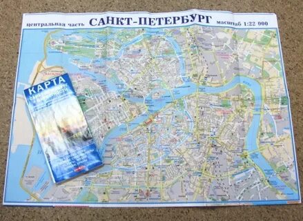 Карта петербурга с улицами и достопримечательностями