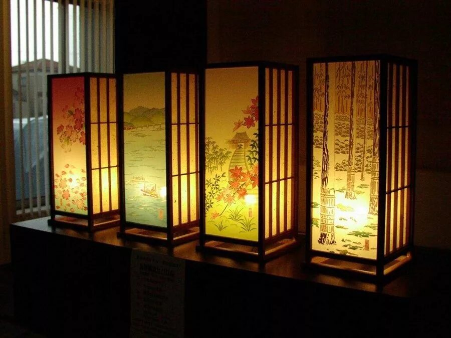 Marmenkina Japanese style table lamp indoor lamp living room floor wood lamp bed