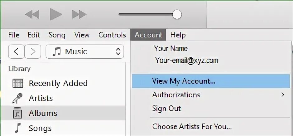 Tabs аккаунт