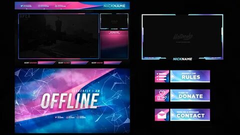 template,download,templates,Twitch,package,Streaming,Streaming Overlay,Adob...