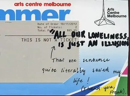 Just the ticket