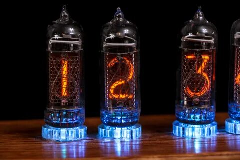 Nixie tube clock