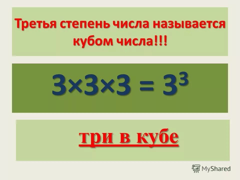 Число в кубе