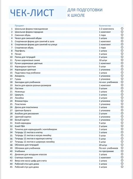 Что нужно купить в 5. Чек листы для школы. Чек лист для первоклассника. Чек-лист сборов в школу. Чек лист подготовка к школе.