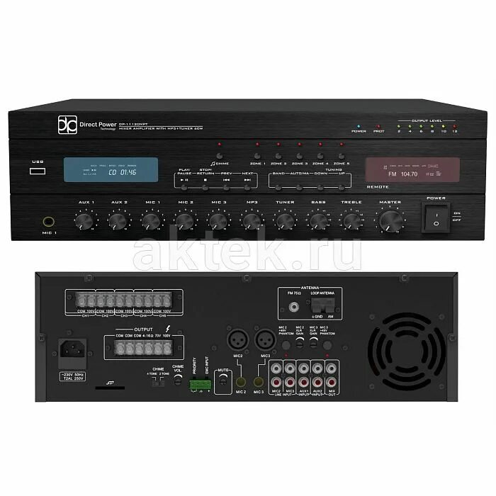 Direct power dp 220. Inter-m pac-5000a. abk pa-2116. show ta-3241. direct power technology dp-220 vocal.