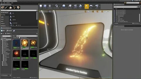 Unreal engine particle