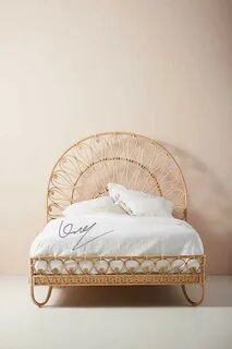 RATTAN MIRROR.