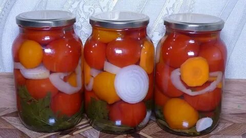 Самые вкусные консервированные помидоры