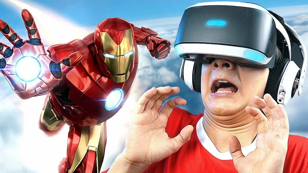 Лучший vr 2024. Железный человек VR. Iron man VR VR. Marvel's Iron man VR. Железный человек PS VR.