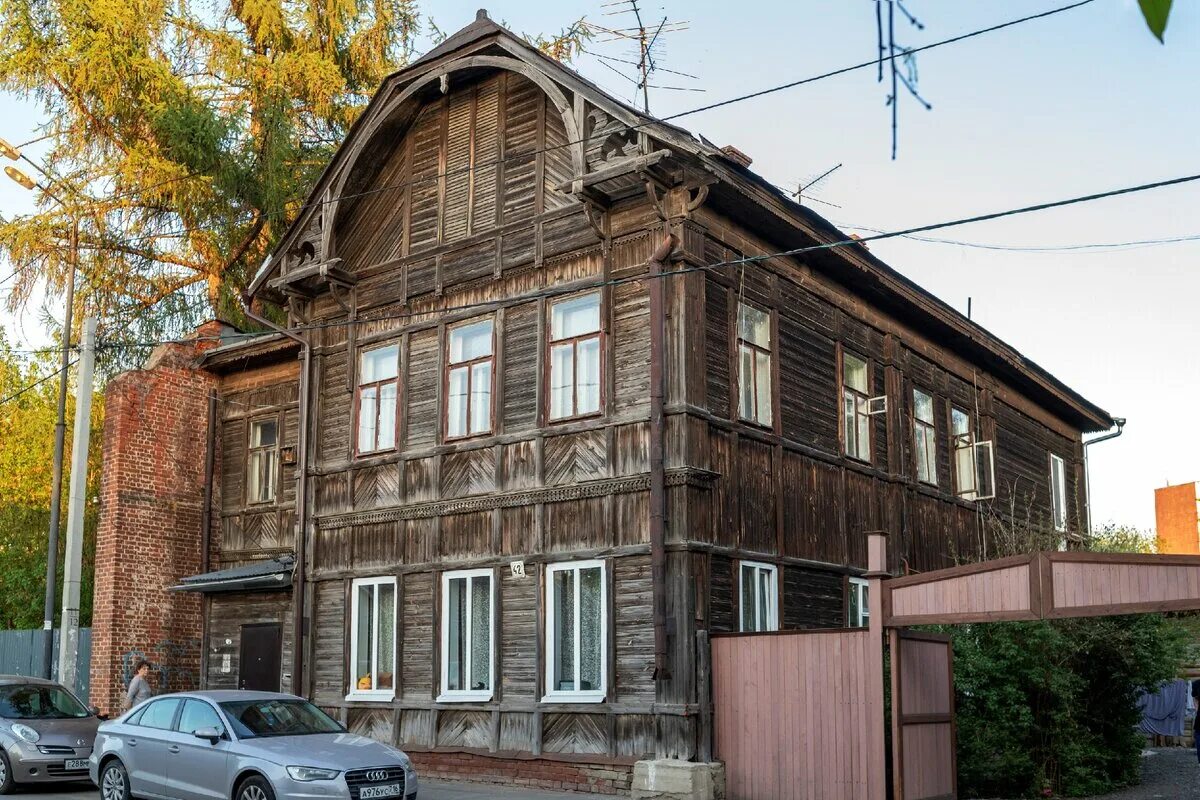 Деревянные дома Казани восстанавливают для туристов