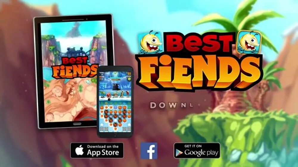 Вуди из игры best Fiends.