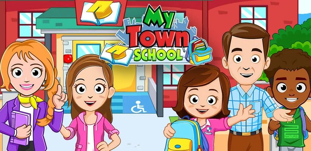 My town school. Игра my Town. My Town школа. Город школа игра. Игры в школе.