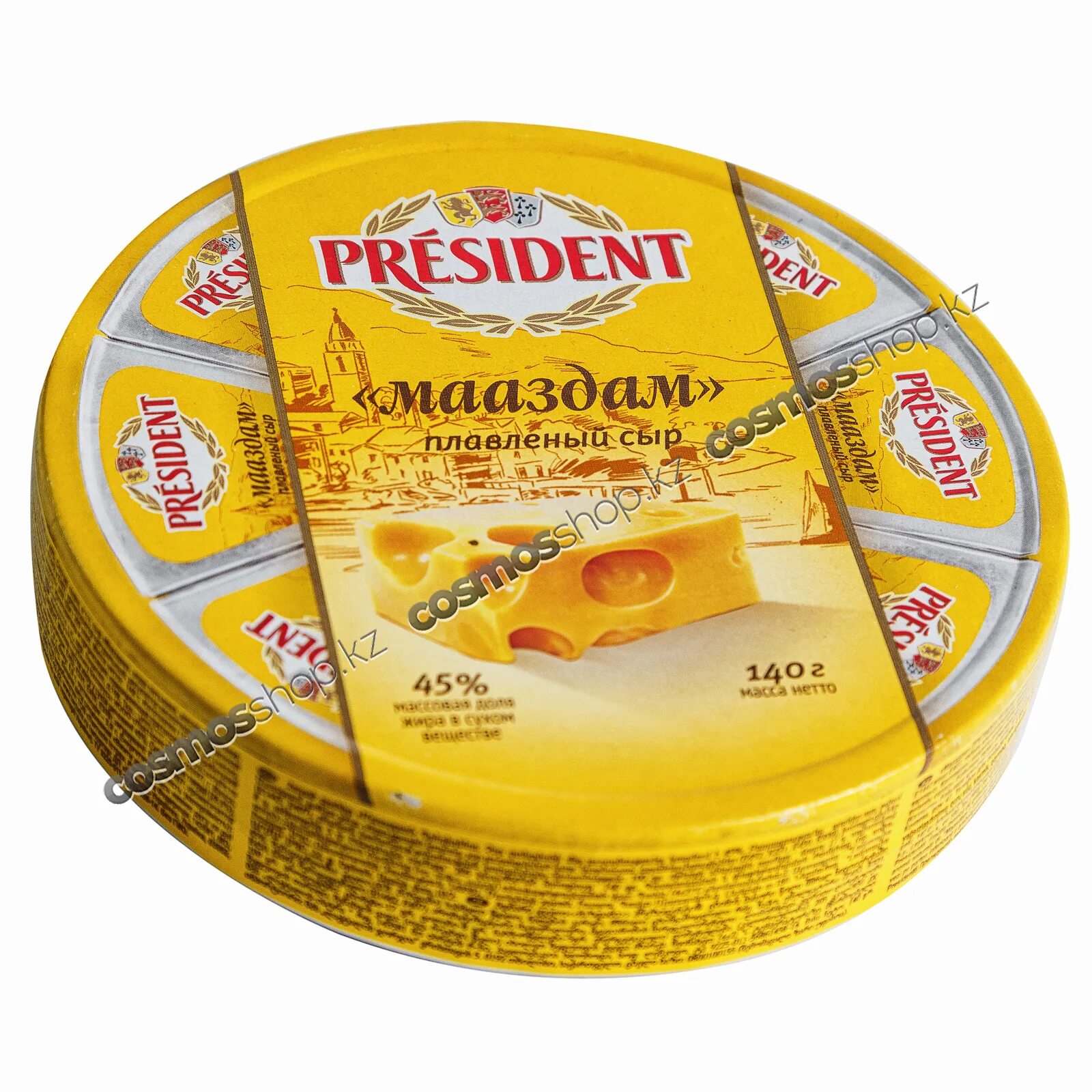 Сыр President Маасдам твердый. Сыр плавленый «Мааздам» President® 140г 45%. Сыр плавленый "President" круг Мааздам 140гр.