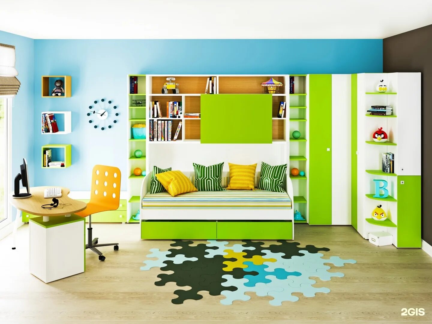 инволюкс детская мебель солнечный город. солнечная комната. белорусская мебель инволюкс солнечный город. детские комнаты для мальчиков. солнечная детская комната.