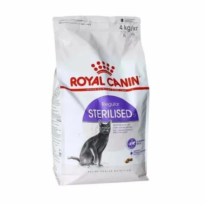 Royal canin sterilized. Royal Canin для кошек Sterilised. Роял Канин Стерилайзд 4 кг. Роял Канин для кошек стерилизованных 2 кг. Корм Роял Канин 37 для кошек.