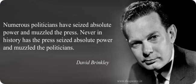 The press is. The press is