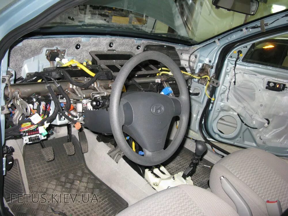 светодиоды в панель приборов. - Hyundai Accent (2G), 1,5 л, 2005 года тюнинг DRI